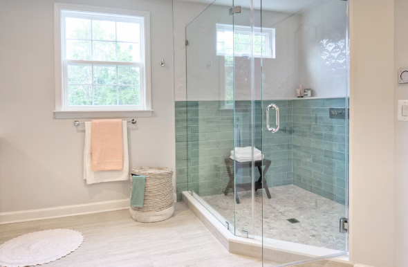 Frameless Glass Shower